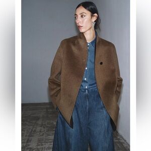 ZARA OVERSIZED BLAZER/JACKET WITH WOOL ZW COLLECTION